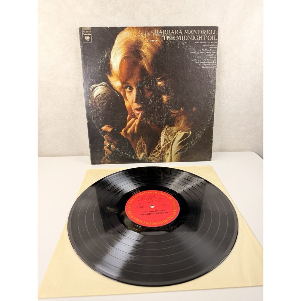 SEALED Barbara Mandrell LP The Midnight Oil, C 32743, 1973 - Shrink Damage Read